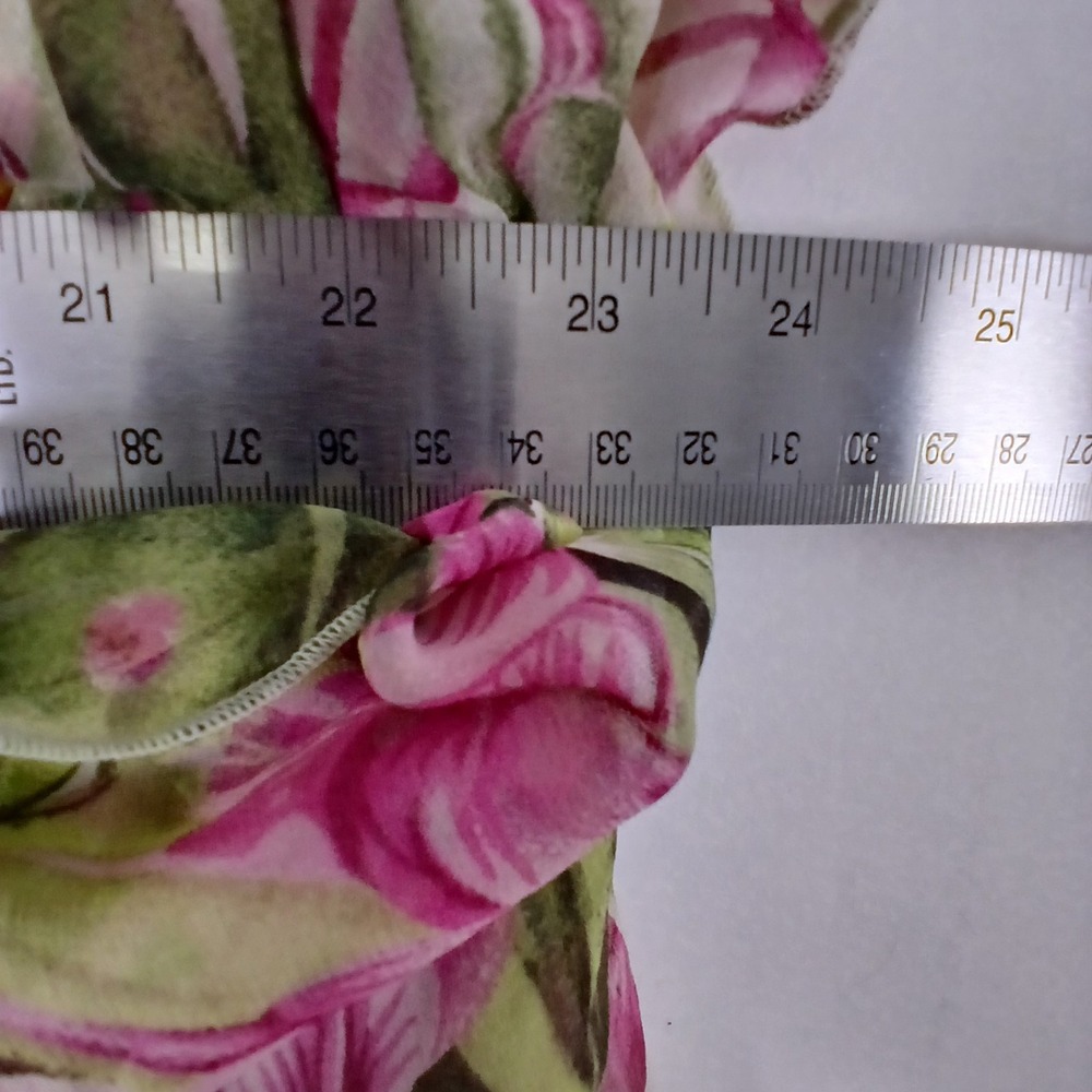 Avenue Blouse Womens Silk Cottagecore Y2K Style Peasant Layered Floral Evening - Picture 4 of 9